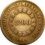 Brazil 1200 Reis Pedro II 1846 KM# 454 PRETRUS. II. D. G. CONST. IMP. ET. PERP. BRAS. DEF. 1834 1200 coin obverse