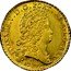 Brazil 12800 Reis Joao V 1727 B KM# 138 IOANNES V D G PORT ET ALG REX B 1727 coin obverse