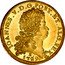 Brazil 12800 Reis Joao V 1729 R KM# 140 IOANNES. V. D. G. PORT. ET. ALG. REX. R 1727 coin obverse