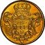 Brazil 12800 Reis Joao V 1731 R KM# 148 coin reverse