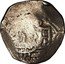Brazil 150 Reis Countermarked Coin ND (1663) KM# 17 150 coin reverse