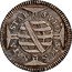 Brazil 160 Reis Peter II 1695 KM# 79.1 SVBQ SIGN. NATA STAB. coin reverse
