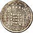 Brazil 160 Reis Peter II 1697 KM# 80 PETRVS II D G PORT REX E BRAS D 16 95 160 coin obverse