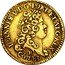 Brazil 1600 Reis Joao V 1743 B KM# 128 IOANNES. V. D. G. PORT. ET. ALG. REX. 1743 B coin obverse