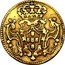 Brazil 1600 Reis Joao V 1743 B KM# 128 coin reverse