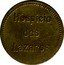 Brazil 2 Reis Santa Casa de Misericordia. Leprosarium Coinage ND (1920) KM# L7 HOSPICIO DOS LAZAROS coin reverse
