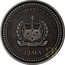 Samoa 2 Tala (Sea Dragon. Antiqued) SAMOA 2022 FA'AVAE I LE ATUA SAMOA 2 TALA 1 TROY OUNCE .999 FINE SILVER coin obverse