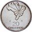 Brazil 20 Cruzeiros 150th Anniversary of the Independence of Brazil 1972 (a) KM# 583 20 CRUZEIROS coin reverse