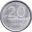 Brazil 20 Cruzeiros Francis of Assisi Church 1985 KM# 593.2 20 CRUZEIROS 1985 coin reverse