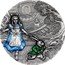 Cook Islands 20 Dollars (Charles III Alice in Wonderland) DRINK MAL 2023 coin reverse