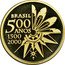 Brazil 20 Reais 500 Years of the Discovery of Brazil 2000 Proof KM# 655 BRASIL 500 ANOS 1500 2000 coin obverse