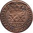 Brazil 20 Reis Joao V 1718 KM# 109 JOHANNES V D G P ET BRASIL REX XX 1718 coin obverse
