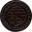 Brazil 20 Reis Joao V 1735 KM# 143.3 CIRCVMIT. ORBEM PECVNIA. TOTVM coin reverse