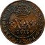 Brazil 20 Reis Joao 1815 B Cross on crown KM# 233.2 JOANNES D G P ET BRASILIAE P REGENS X X 1816 coin obverse
