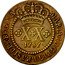 Brazil 20 Reis Maria I 1787 KM# 216.2 MARIA I D G P ET BRASILIÆ REGINA XX 1787 coin obverse