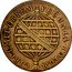 Brazil 20 Reis Maria I 1787 KM# 216.2 PECUNIA.TOTUM CIRCUMIT. ORBEM coin reverse