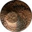 Brazil 20 Reis Para Counterstamped Coin ND (1835) KM# 412 IN HOC SIGNO VINCES coin reverse