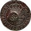 Brazil 20 Reis Para Counterstamped Coin ND (1835) KM# 411 JOANNES D G P E T BRA ET REGENS 20 coin obverse