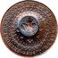 Brazil 20 Reis Countermarked Coinage ND (1835) Host Date 1828C KM# 439.1 PETRUS.I.D.G.CONST.IMP.ET.PERP.BRAS.DEF 20 80 1828 C coin obverse