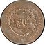 Brazil 20 Reis Countermarked Coinage ND (1835) Host Date 1829G KM# 439.2 PETRUS. I. D. G. CONST. IMP. ET. PERP. BRAS. DEF 20 coin obverse