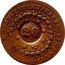 Brazil 20 Reis Countermarked Coinage ND (1835) Host Date 1833G KM# 440 PETRUS.II.D.G.CONST.IMP.ET.PERP.BRAS.DEF 1833.G 20 coin obverse