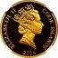 Cook Islands 200 Dollars Elizabeth II Ronald Reagan 2004  Proof ELIZABETH II COOK ISLANDS RDM 2004 coin obverse