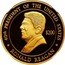Cook Islands 200 Dollars Elizabeth II Ronald Reagan 2004  Proof 40TH PRESIDENT OF THE UNITED STATES $200 RONALD REAGAN coin reverse