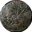 Brazil 200 Reis Countermarked Coin ND (1663) KM# 32 IN HOC SIGNO VINCES coin reverse