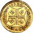 Brazil 2000 Reis Pedro 1703 R Herit. Signat. 3024, U - $26,000. Herit. Signat. 3009, VF+ - $24,000. KM# 100 1703 IN HOC SIGNO VINCES R R R R coin reverse
