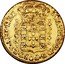 Brazil 2000 Reis Joao V 1726 R KM# 112 IOANNES. V. D. G. PORT. ET. ALG. REX. 2000 coin obverse