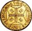 Brazil 2000 Reis Joao V 1726 R KM# 112 IN HOC SIGNO VINCES 1723 R R R R coin reverse