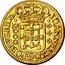 Brazil 2000 Reis Joao V 1749 KM# 163 IOANNES V D G PORTVG REX 2000 coin obverse