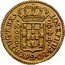 Brazil 2000 Reis Jose I 1752 KM# 182.1 IOSEPHUS I D G PORTUG REX 2000 coin obverse