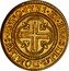 Brazil 2000 Reis Jose I 1771 KM# 182.2 ET BRASILIÆ DOMINUS ANNO 1771 coin reverse