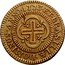 Brazil 2000 Reis Jose I 1773 KM# 198 ET BRASILIÆ DOMINUS ANNO 1771 coin reverse