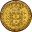Brazil 2000 Reis Maria I and Pedro III 1778 KM# 209 MARIA I ET PETRUS III D G PORTUG REGES 2000 coin obverse