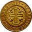 Brazil 2000 Reis Maria I 1787 KM# 224 ET BRASILIÆ DOMINA ANNO 1792 coin reverse