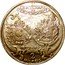 Brazil 2000 Reis 100th Anniversary of the Independence of Brazil 1922 KM# 523 1° CENTENARIO DA INDEPENDENCIA 1822-1922 2 MIL RÉIS coin reverse