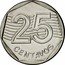 Brazil 25 Centavos Liberty 1994 KM# 634 25 CENTAVOS coin reverse