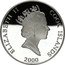 Cook Islands 25 Dollars Elizabeth II Comber 2000  Proof ELIZABETH II COOK ISLANDS RDM 2000 coin obverse