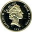 Cook Islands 25 Dollars Endangered wildlife. Bison 1997 Proof ELIZABETH II COOK ISLANDS 1997 coin obverse