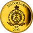 Niue 250 Dollars (Ram of Calvary) 250 DOLLARS PUBLIC SEAL OF NIUE ATUA NIUE TUKULAGI 2023 coin obverse