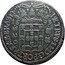 Brazil 320 Reis Peter II 1695 KM# 81.1 PETRVS II DG PORT REX E BRAS D 16 95 320 coin obverse
