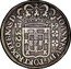 Brazil 320 Reis Joao V 1749 KM# 157.2 IOANNES V D G PORT REX ET BRAS D 17 49 320 coin obverse