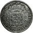 Brazil 320 Reis Jose I 1755 R KM# 169.1 JOSEPHUS I D G PORT REX ET BRAS D 17 57 320 coin obverse