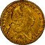 Brazil 3200 Reis Jose I 1756 R Herit. Signatures 3012, MS65 - $37,500. KM# 183.2 JOSEPHUS I D G PORT ET ALG REX 1766 R coin obverse