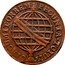 Brazil 40 Reis Joao 1802 KM# 234.1 PECUNIA TOTUM CIRCUMIT ORBEM coin reverse