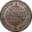 Brazil 40 Reis Maria I 1790 KM# 217.1 PECUNIA. TOTUM CIRCUMIT. ORBEM coin reverse