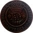 Brazil 40 Reis Joao Countermarked Coin ND (1809) Host Date 1787 KM# 283.2 MARIA I D G P ET BRASILIÆ REGINA XX 1787 coin obverse