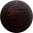 Brazil 40 Reis Joao Countermarked Coin ND (1809) Host Date 1787 KM# 283.2 CIRCUMIT ORBEM PECUNIA TOTUM coin reverse